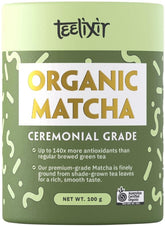 Teelixir Organic Ceremonial Grade Matcha 100g